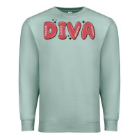 Seafoam diva Premium Sweatshirt - MaliasSmallBusiness
