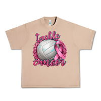 Burro Tackle Cancer Volleyball Urban Heavy Tee - texasbilliewilder