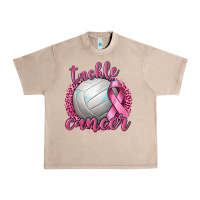 French Oak Tackle Cancer Volleyball Urban Heavy Tee - texasbilliewilder