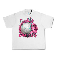 Lunar Rock Tackle Cancer Volleyball Urban Heavy Tee - texasbilliewilder