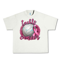 Pistachio Tackle Cancer Volleyball Urban Heavy Tee - texasbilliewilder