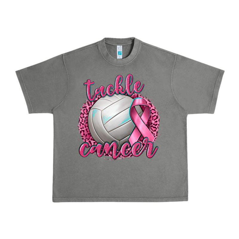 Tackle Cancer Volleyball Urban Heavy Tee by texasbilliewilder | Teevron
