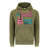 Vintage Olive just a girl who loves country music Vintage Hoodie - texasbilliewilder