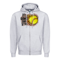 Heather Grey it's game day y'all Zipper Hoodie - JahusDesignShop
