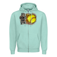 Seafoam it's game day y'all Zipper Hoodie - JahusDesignShop