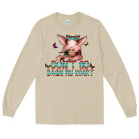Mushroom don't go bacon my heart Long Sleeve Tee - CowhideDigitalArt