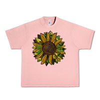 Salmon camouflage flitter sunflowers Urban Heavy Tee - RanaPortraitStore