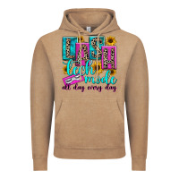 Vintage Coffee lash tech mode all day every day Vintage Hoodie - texasbilliewilder
