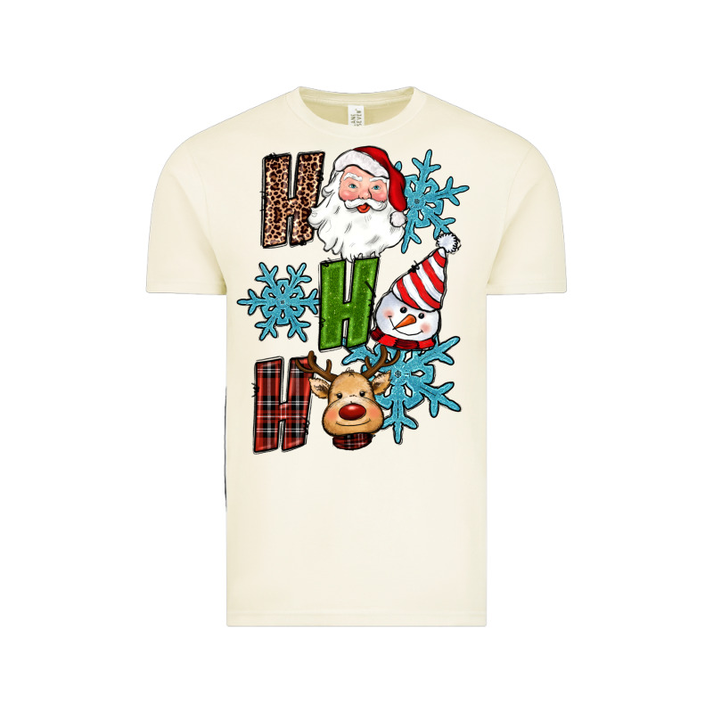 Ho Ho Ho Christmas Vintage Tee by RanaPortraitStore | Teevron