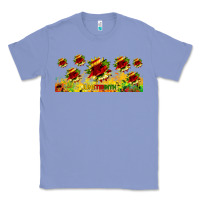 Colony Blue juneteenth sunflowers libbey glass Classic Tee - HRA Design Shop