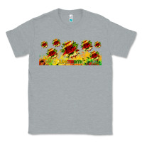 Heather Grey juneteenth sunflowers libbey glass Classic Tee - HRA Design Shop