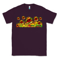 Plum juneteenth sunflowers libbey glass Classic Tee - HRA Design Shop