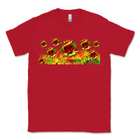Red juneteenth sunflowers libbey glass Classic Tee - HRA Design Shop