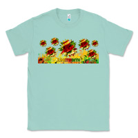 Seafoam juneteenth sunflowers libbey glass Classic Tee - HRA Design Shop