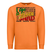 Carrot i am a black child Premium Sweatshirt - MaliasSmallBusiness