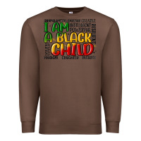 Chestnut i am a black child Premium Sweatshirt - MaliasSmallBusiness