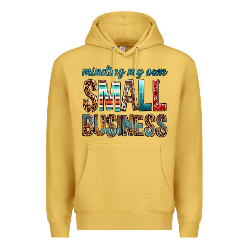 Minding My Own Small Business Bbs Premium Hoodie by BundleAndBundleShop | Teevron