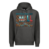 Charcoal Heather minding my own small business bbs Premium Hoodie - BundleAndBundleShop