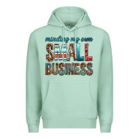 Seafoam minding my own small business bbs Premium Hoodie - BundleAndBundleShop