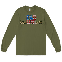 Army Green patriotic dad life 16oz libbey cup Long Sleeve Tee - HRA Design Shop