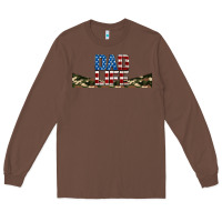 Chestnut patriotic dad life 16oz libbey cup Long Sleeve Tee - HRA Design Shop