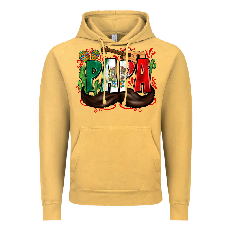 Papa Mexico Vintage Hoodie by Zillion Design Studio | Teevron
