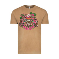 Vintage Camel pink floral baby goat rainbow Vintage Tee - BarkalooDesign