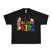 Black i teach au some kids Urban Heavy Tee - Zillion Design Studio