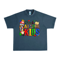 Midnight Navy i teach au some kids Urban Heavy Tee - Zillion Design Studio