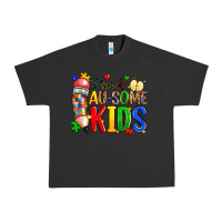 Pigment Black i teach au some kids Urban Heavy Tee - Zillion Design Studio