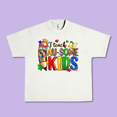 I Teach Au Some Kids Urban Heavy Tee Designed By Zillion Design Studio