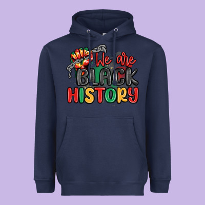 We Are Black History Heavyweight Hoodie Designed By Maliassmallbusiness