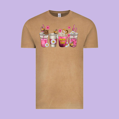 Mom Fuel Coffee Cups Vintage Tee Designed By Texasbilliewilder