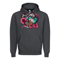 Smoke certified nursing assistant cna hearts Zipper Hoodie - Jasminsmagicworld