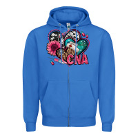 True Royal certified nursing assistant cna hearts Zipper Hoodie - Jasminsmagicworld