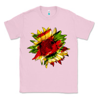 Bubblegum Pink juneteenth sunflower Classic Tee - HRA Design Shop
