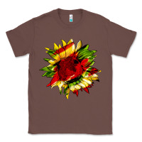 Chestnut juneteenth sunflower Classic Tee - HRA Design Shop