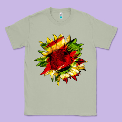Juneteenth Sunflower Classic Tee Designed By Hra Design Shop