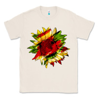 Natural juneteenth sunflower Classic Tee - HRA Design Shop