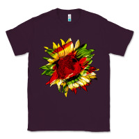 Plum juneteenth sunflower Classic Tee - HRA Design Shop