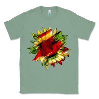 Sage juneteenth sunflower Classic Tee - HRA Design Shop