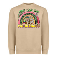 Mushroom mind your own motherhood Heavyweight Sweatshirt - Zillion Design Studio