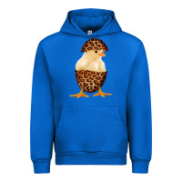 Cobalt Chick with Leopard Eggshell Urban Hoodie - Bettercallsaul