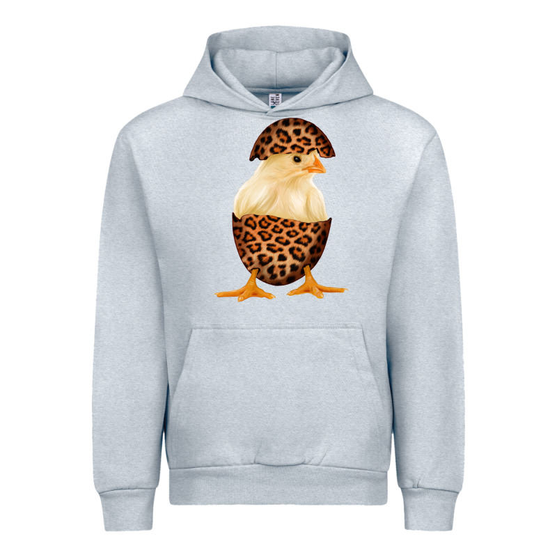 Chick With Leopard Eggshell Urban Hoodie by Bettercallsaul | Teevron