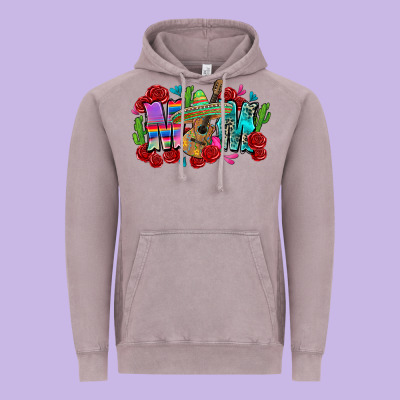 Mom Mexico Vintage Hoodie Designed By Zillion Design Studio
