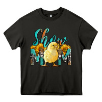 Asphalt Western Show Mom Baby Chick Heavy Core Tee - LillyAllenDesigns