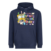 Navy every bunny's favorite bus driver malia Heavyweight Hoodie - MaliasSmallBusiness