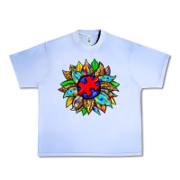 Grape Ice autism sunflower Urban Heavy Tee - Zillion Design Studio