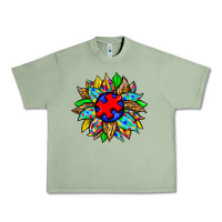 Oil Green autism sunflower Urban Heavy Tee - Zillion Design Studio
