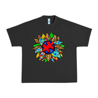 Pigment Black autism sunflower Urban Heavy Tee - Zillion Design Studio